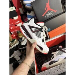 Jordan retro 4 flight nostalga sz 8 flawed